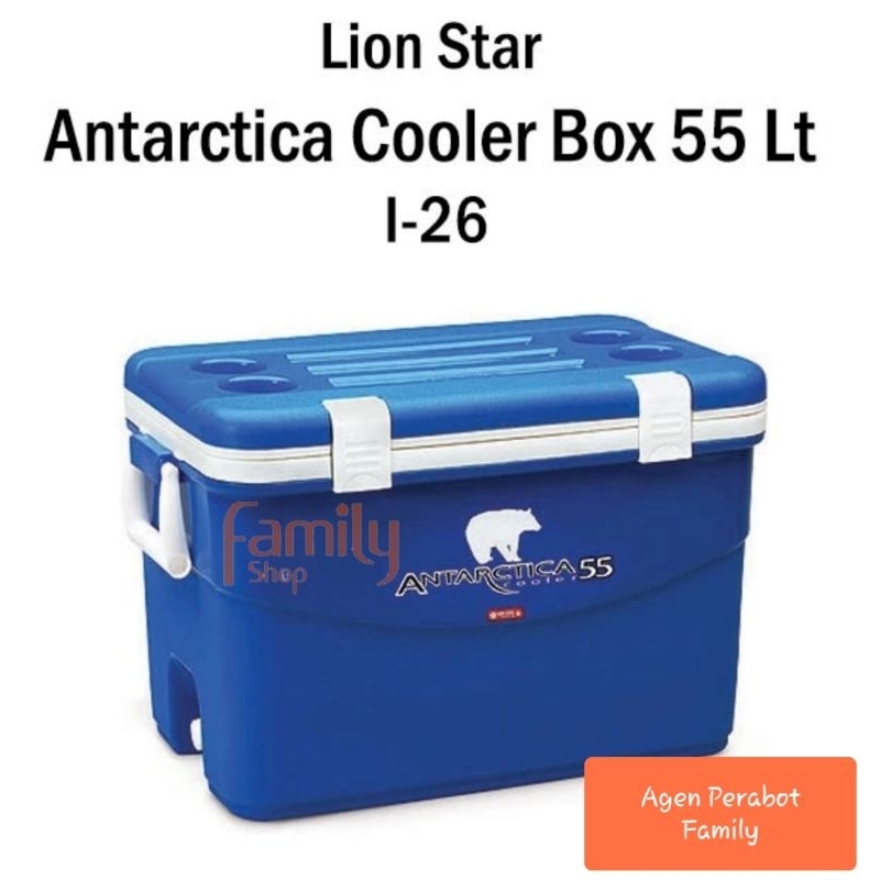 Cooler Box Es Antartica Lion Star 55 Lt I-26 Cool Box Tempat Es Batu