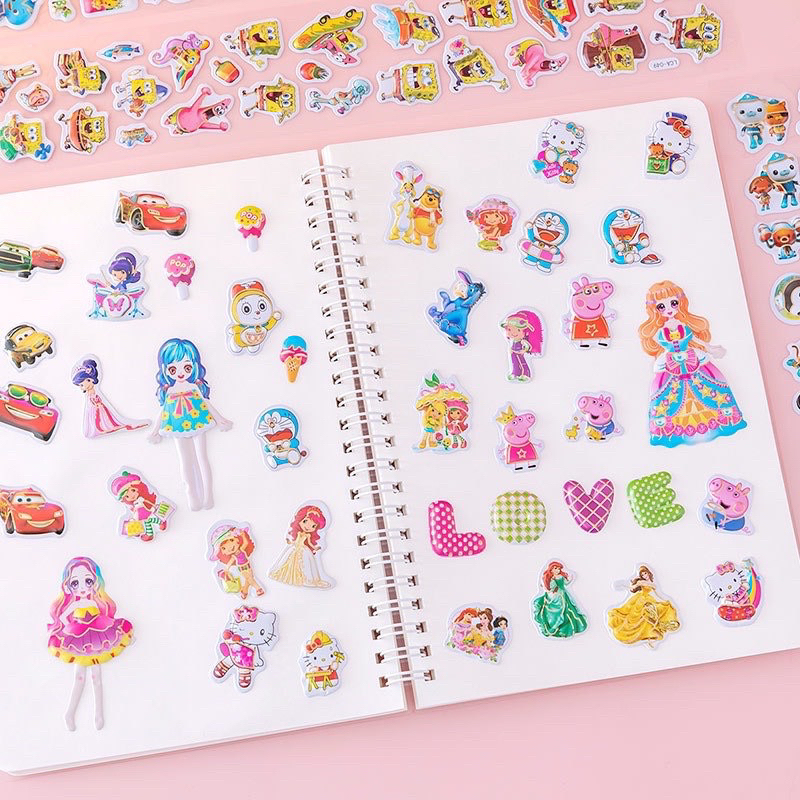 

delunashop/stiker anak 3D timbul karakter sticker timbul,sticker karakter sticker size 5x22,5cm