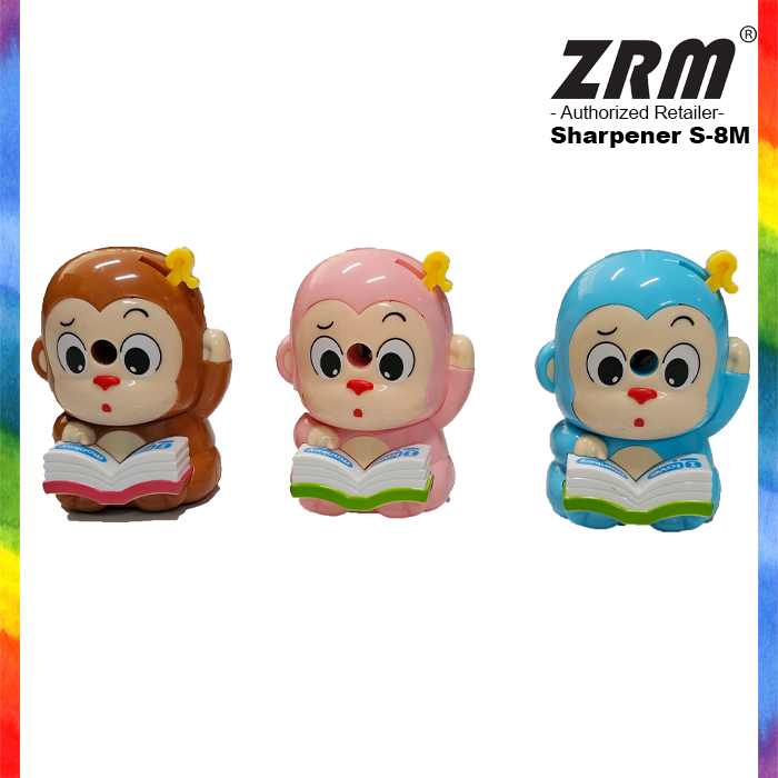 

ZRM S-8M Serutan Pensil Meja Monyet Fancy / Rautan Meja Monyet Fancy