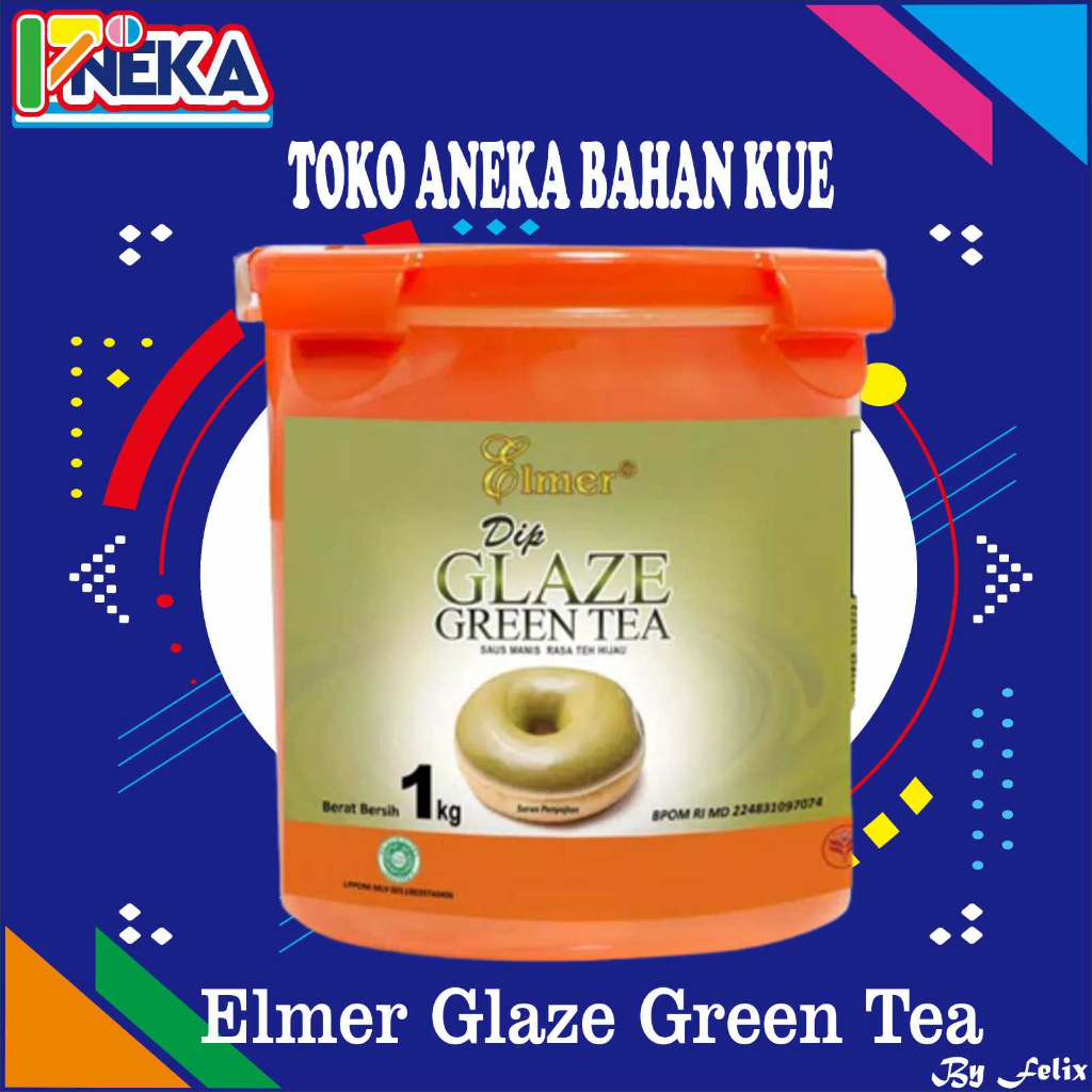 

Glaze Greentea Elmer Kemasan 1kg