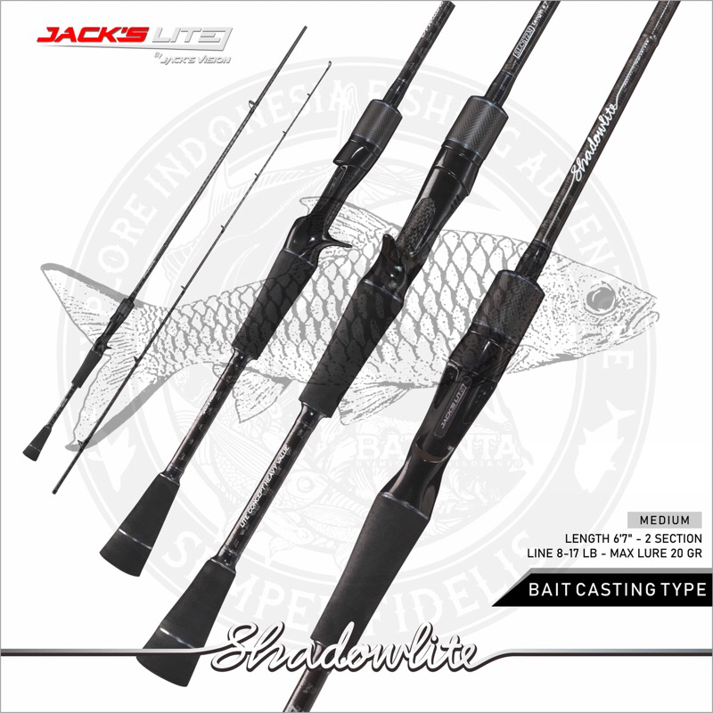 Joran Shadowlite 8-17 Lbs Baitcasting