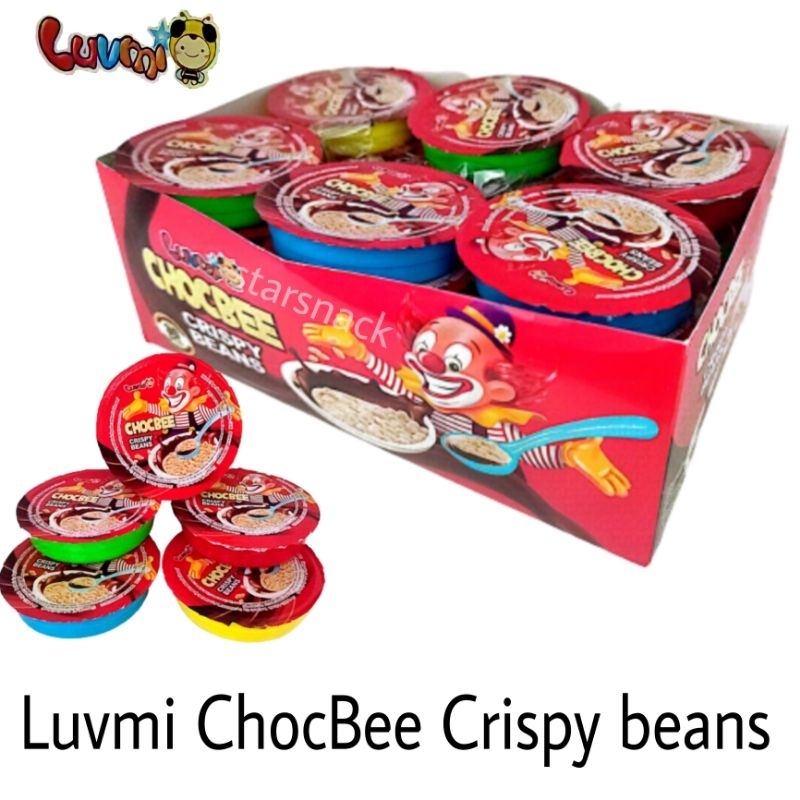 

Luvmi chocbee snack beras colek coklat isi 30bj