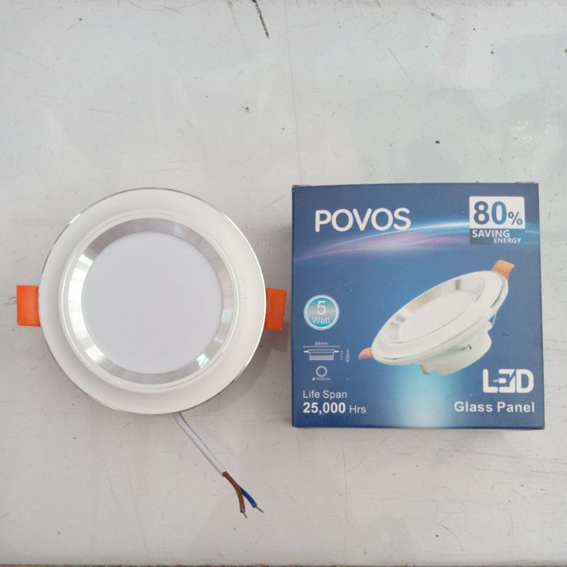 Lampu PANEL LED DOWNLIGHT 3 WARNA (PUTIH ,KUNING, WARM WHITE) / LAMPU DOWNLIGHT 5 Watt /  LAMPU DOWN