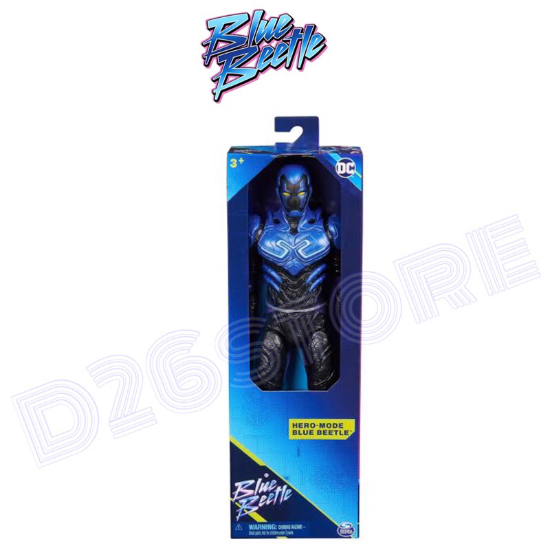 Mainan Action Figure Blue Beetle Scarab Jaime Reyes Film BlueBeetle The Movie DC Spinmaster ORIGINAL