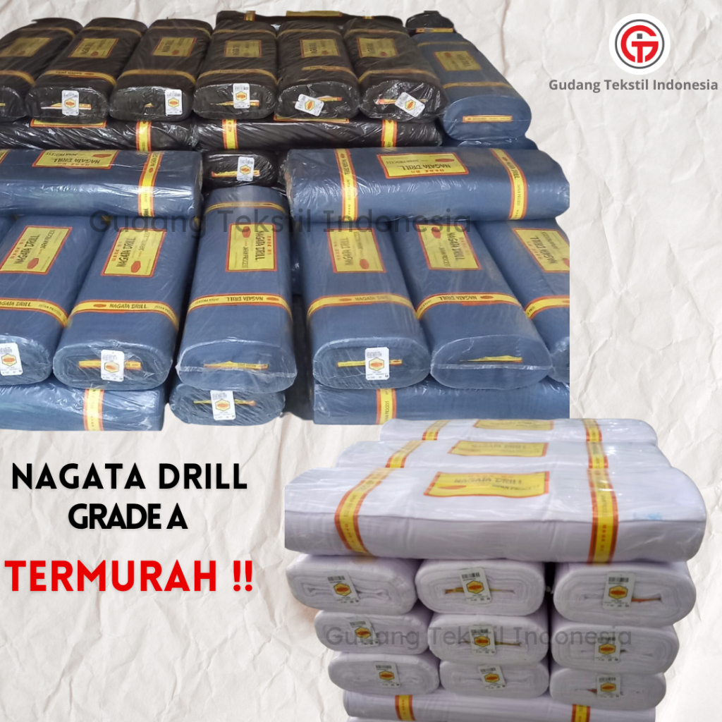 NAGATA DRILL GRADE A KODE SERAGAM SEKOLAH