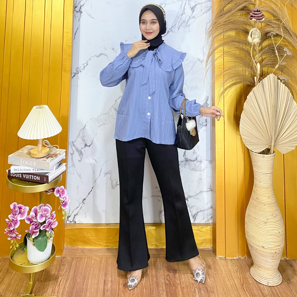 Mia Blouse Baby Crush Premium Korean Style