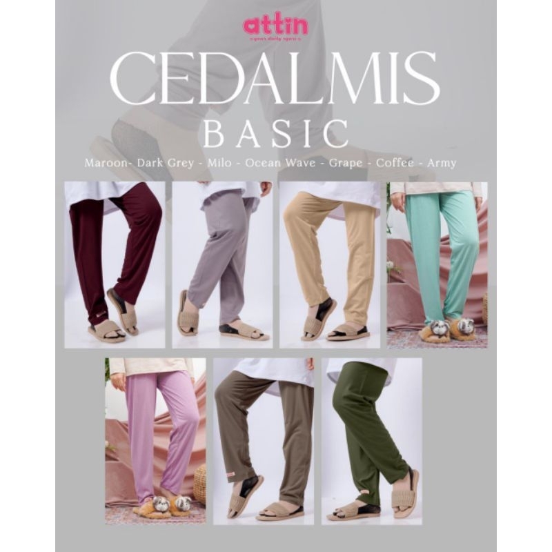 RIHAIA | Cedalmis Celana Dalaman Gamis Basic by Attin Hijab