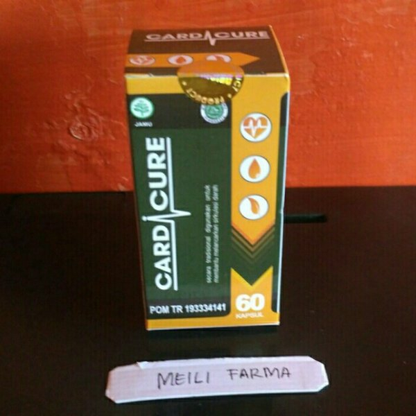 Promo Cardicure Obat Herbal Jantung Koroner Hipertensi Stroke Darah Tinggi Obat Alami Aman BPOM