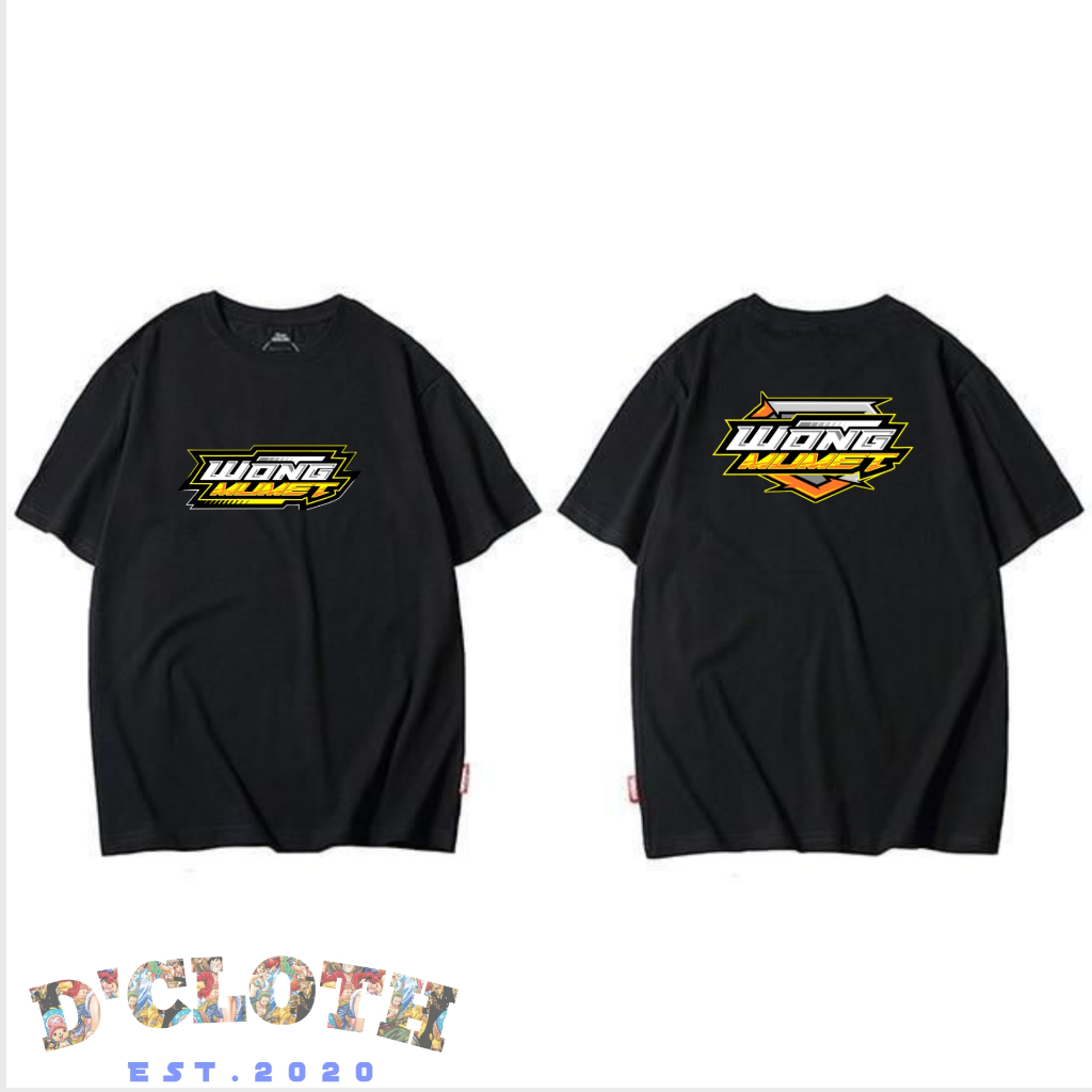 Kaos distro wong mumet viral tiktok atasan baju pria wanita lengan pendek murah kwalitas super premi