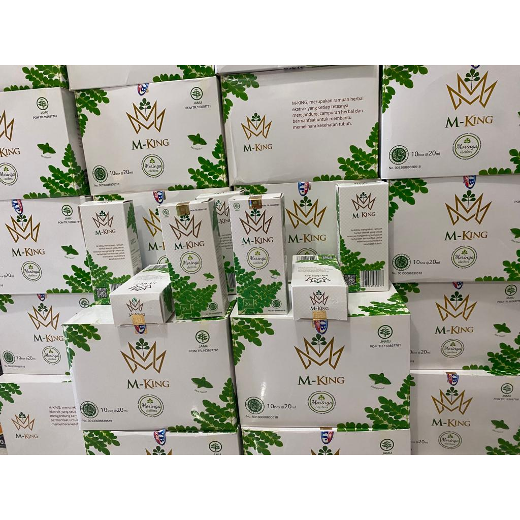 M King/ mking/bio 7 / M-KING/kelor / moringa / BIO 7 kemasan Baru