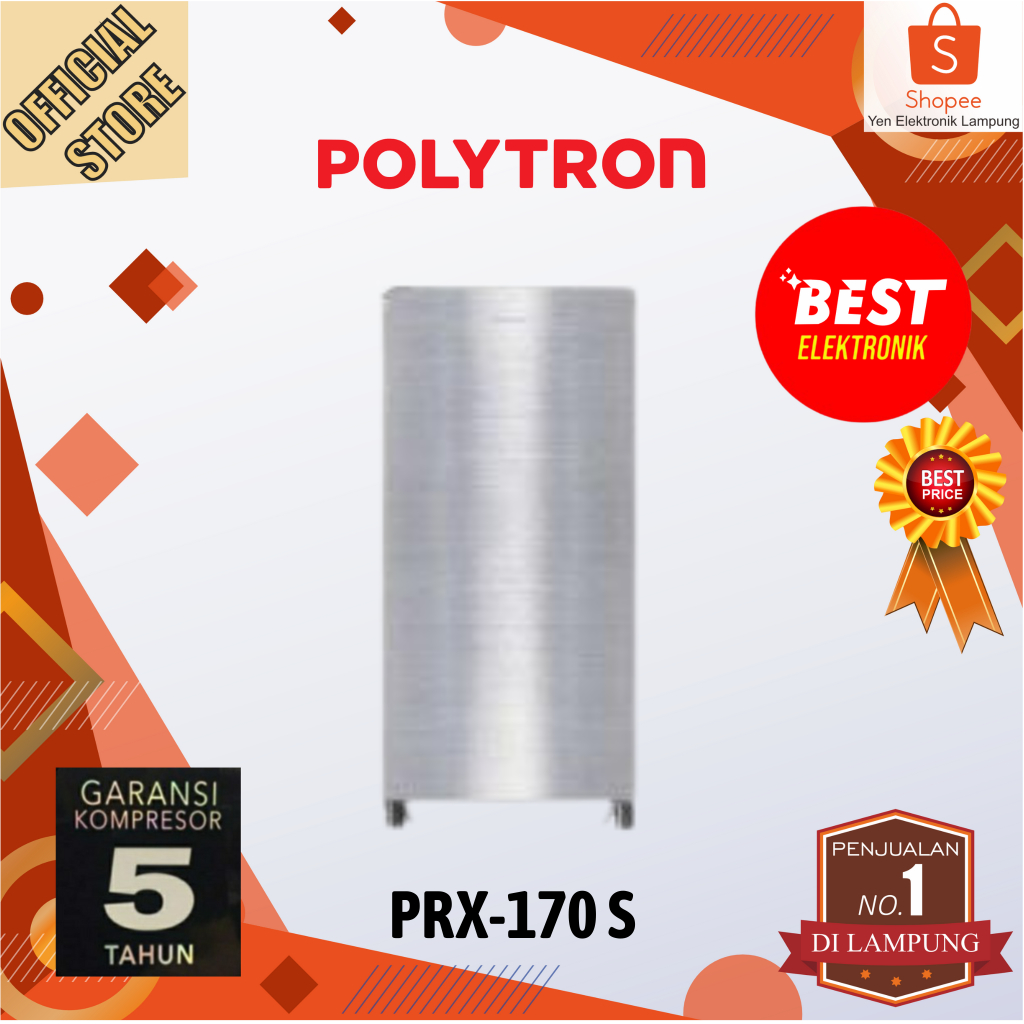 KULKAS POLYTRON PRX 170Y Kulkas 1 pintu 75 Watt