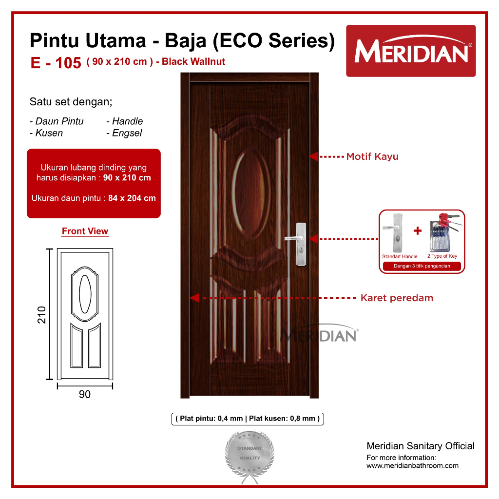 PINTU BAJA ECO MERIDIAN - E 105
