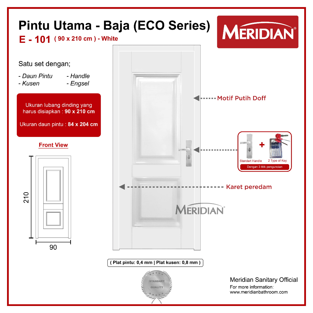 PINTU BAJA ECO MERIDIAN - E 101