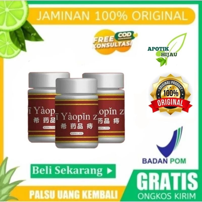 Xi Yaopin Zhi Obat Wasir Cina Ampuh Ambeien Tuntas - XYZ Kapsul