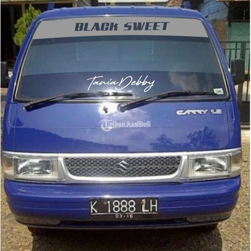 0911 sticker mobil pick up Futura  kaca depan custom nama apa saja bisa