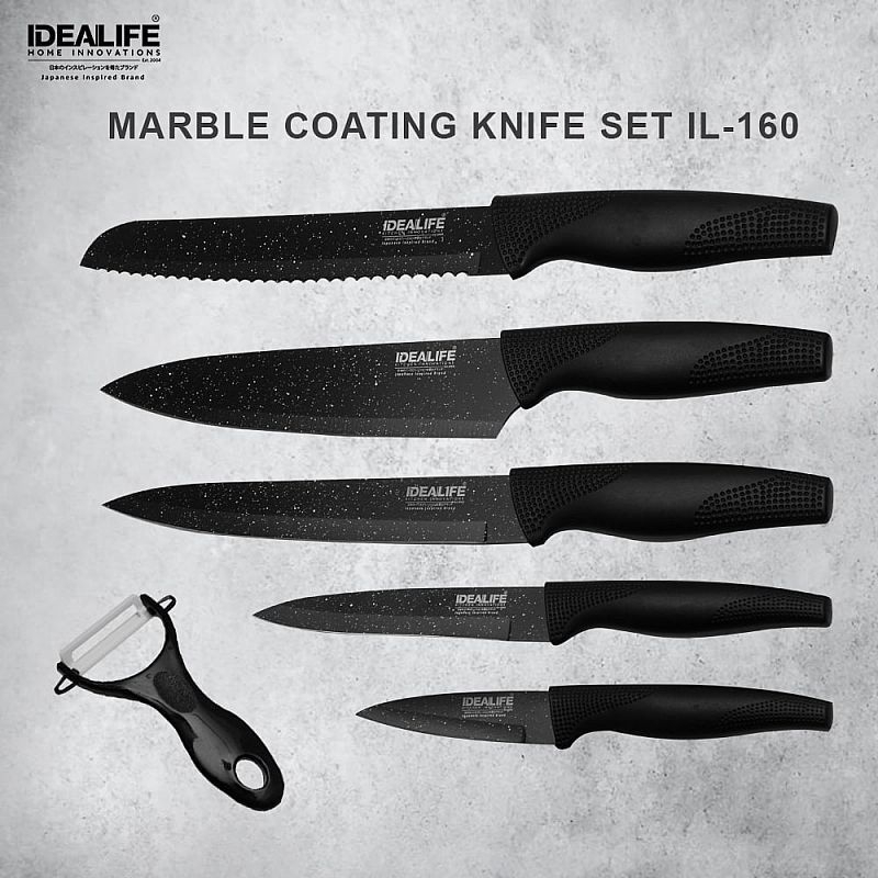 Idealife - Knife Set - Pisau Dapur Set - IL-160