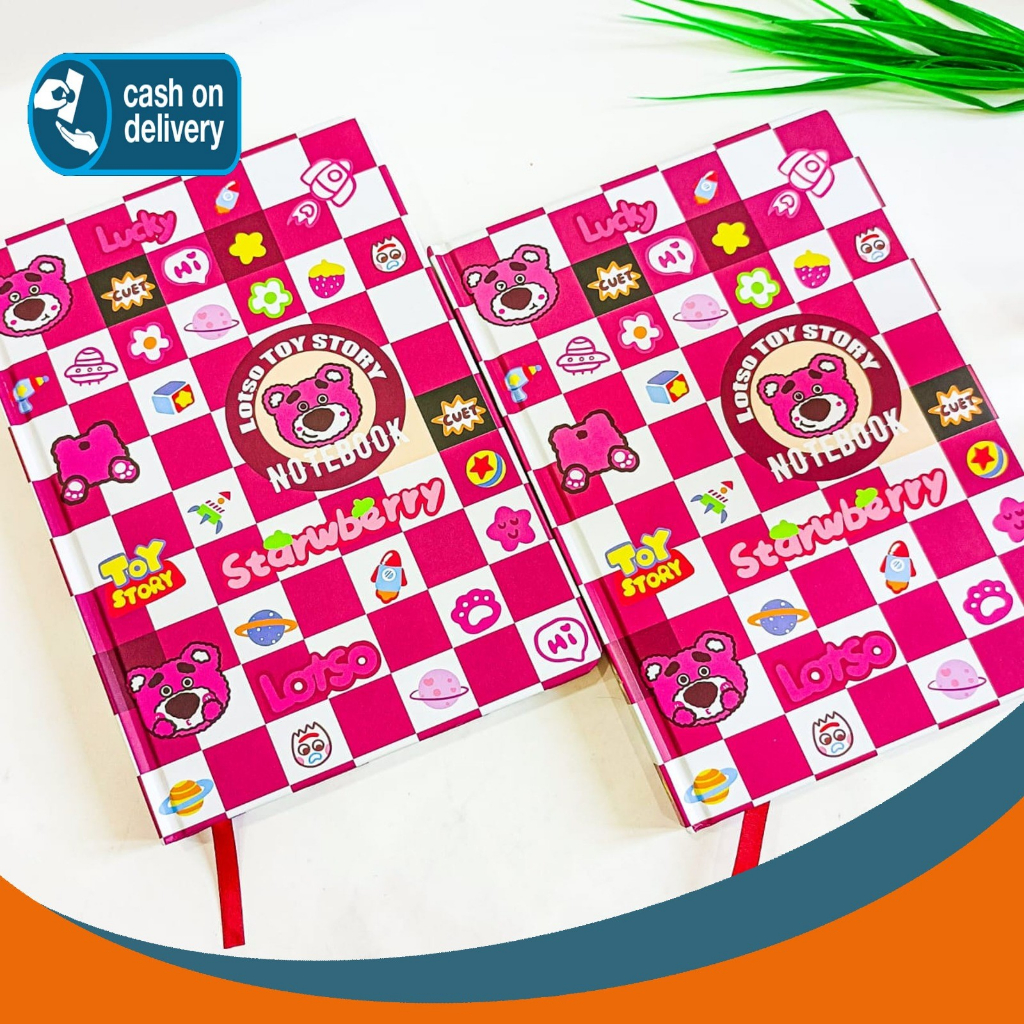 

BUKU HARDCOVER B5 KARAKTER LOTSO TERMURAH COD LUCU IMUT KADO UNIK ALAT-ALAT SEKOLAH AESTHETIC KOREA ORIGINAL