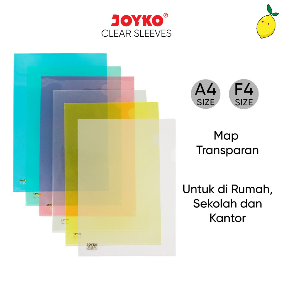 

Map L Bening / Clear Sleeves Joyko CS-10/A4 & 2335/F4