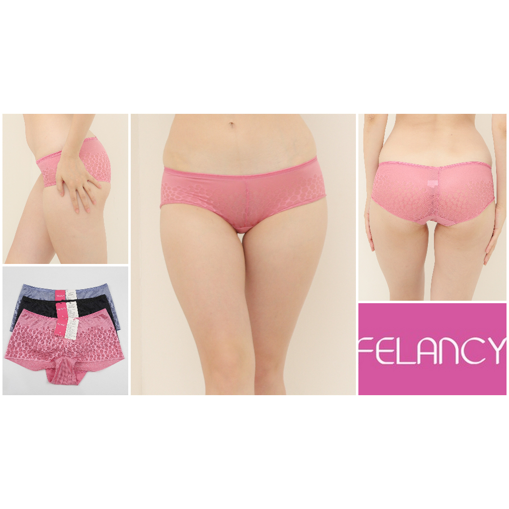Celana Dalam Wanita Size M  Model Boxshort FELANCY Seamless Pakaian Dalam A636