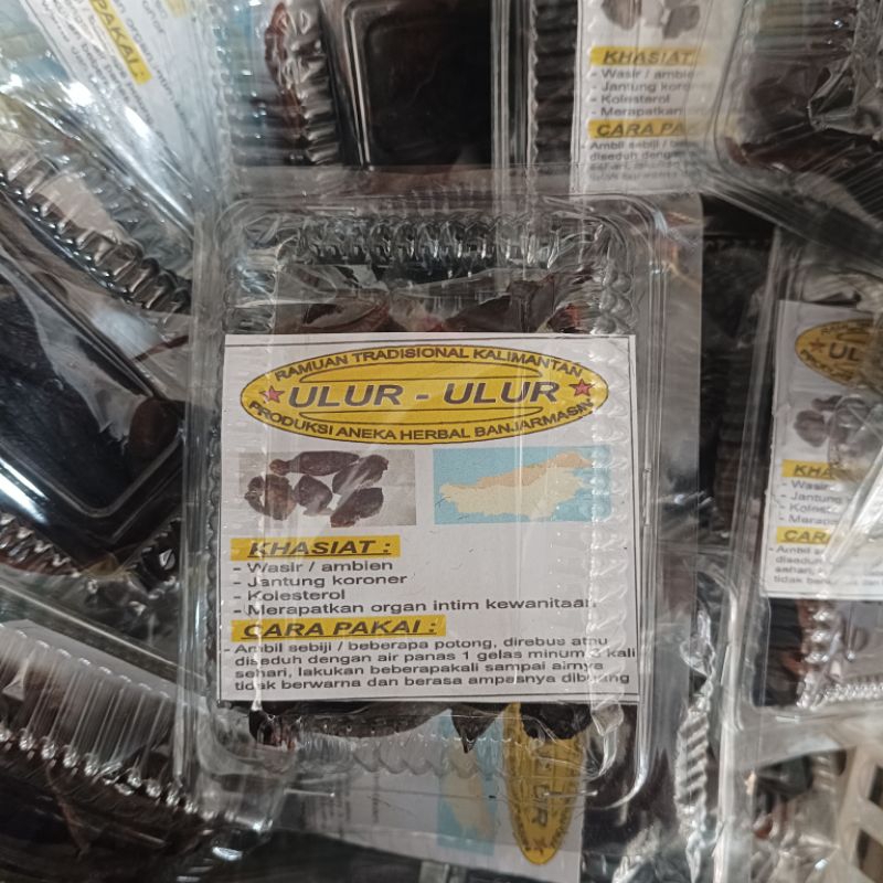 ULUR-ULUR RAMUAN TRADISIONAL KALIMANTAN BERKHASIAT,OBAT JANTUNG KORONER