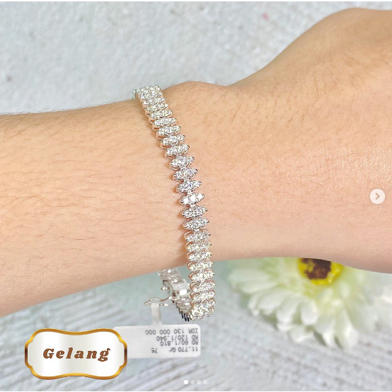 Elco Jewellery - Gelang Berlian Eropa F Vvs | GBRE-01149SH Berkualitas dan Bergaransi