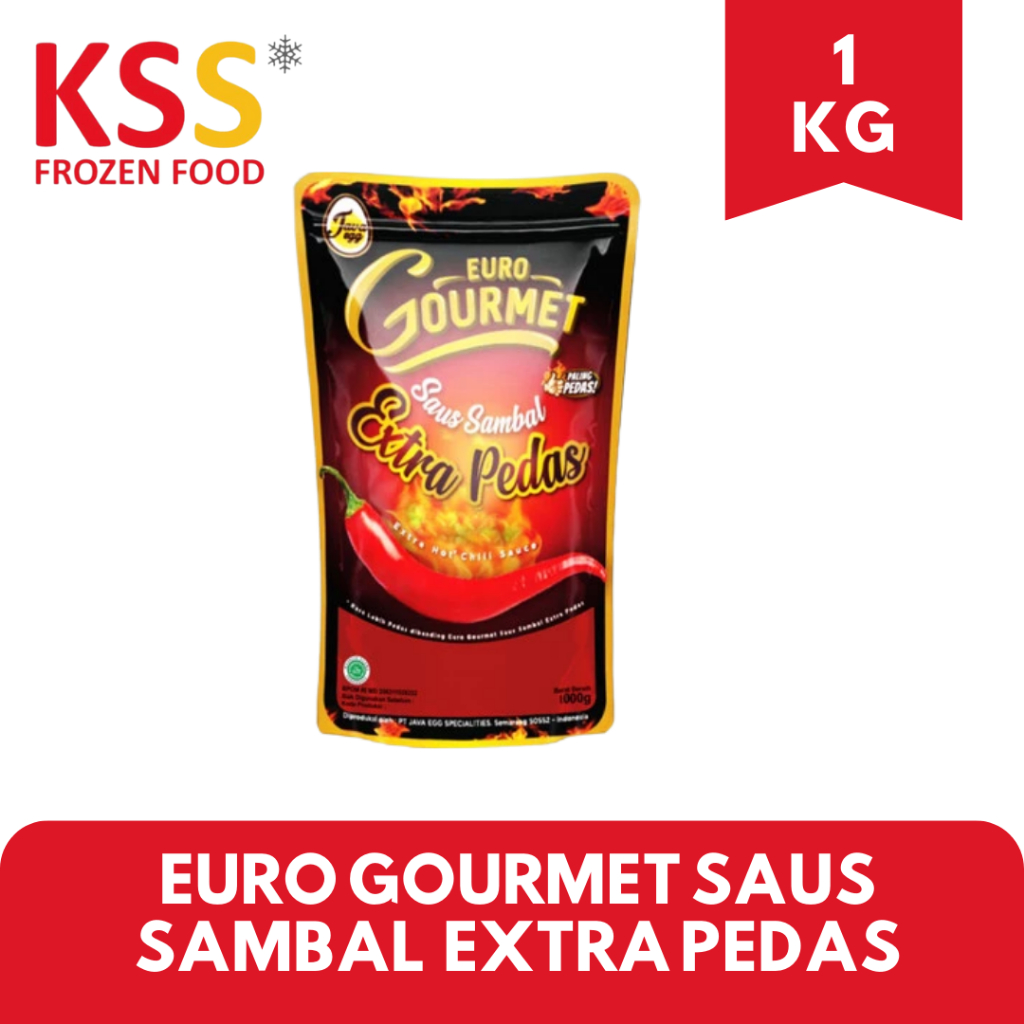 

EURO GOURMET SAUS SAMBAL EXTRA PEDAS 1 KG