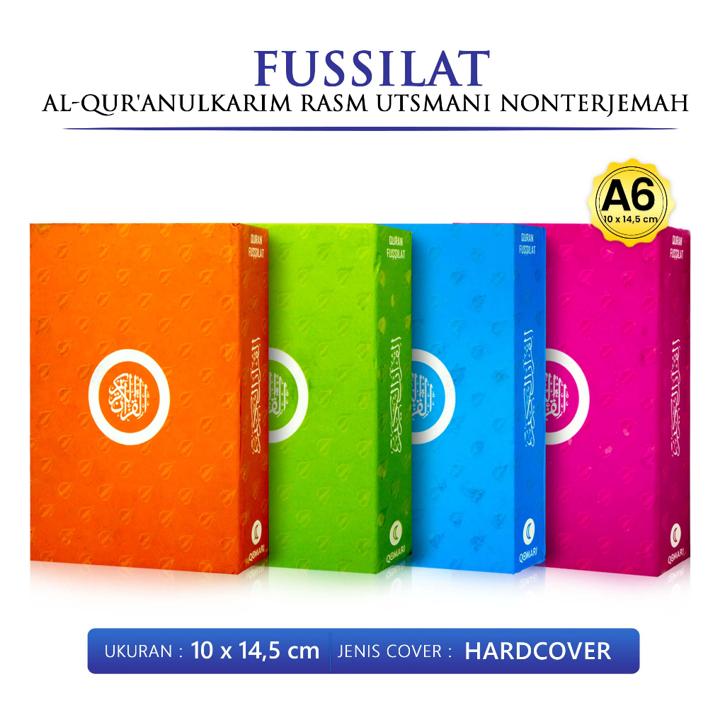 Alquran Kecil Saku Mini Qomari Fussilat Al quran Hafalan HVS Quran Kecil Terlaris / Qomari - QM