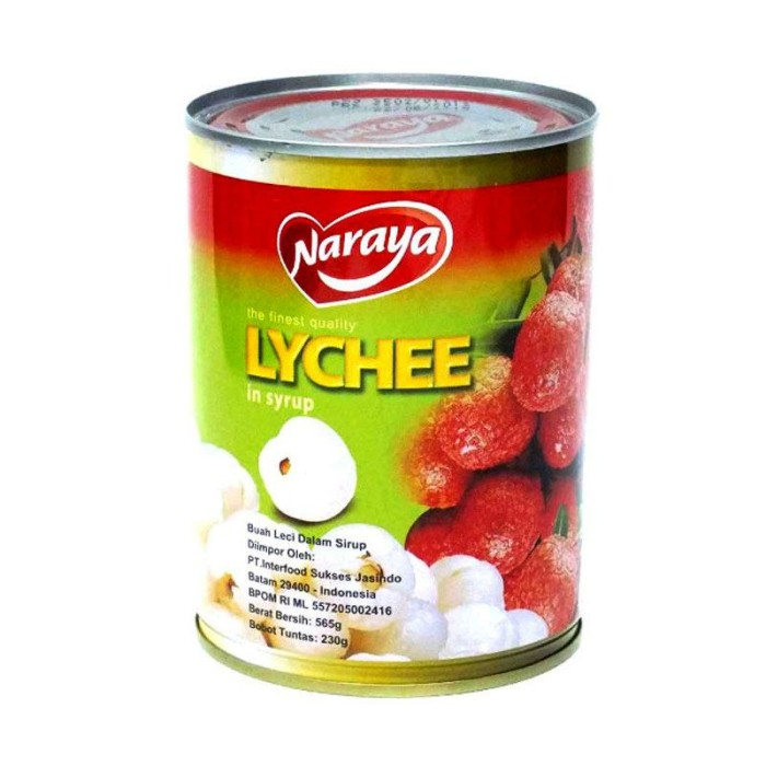 

NARAYA LYCHEE IN SYRUP 565 GR