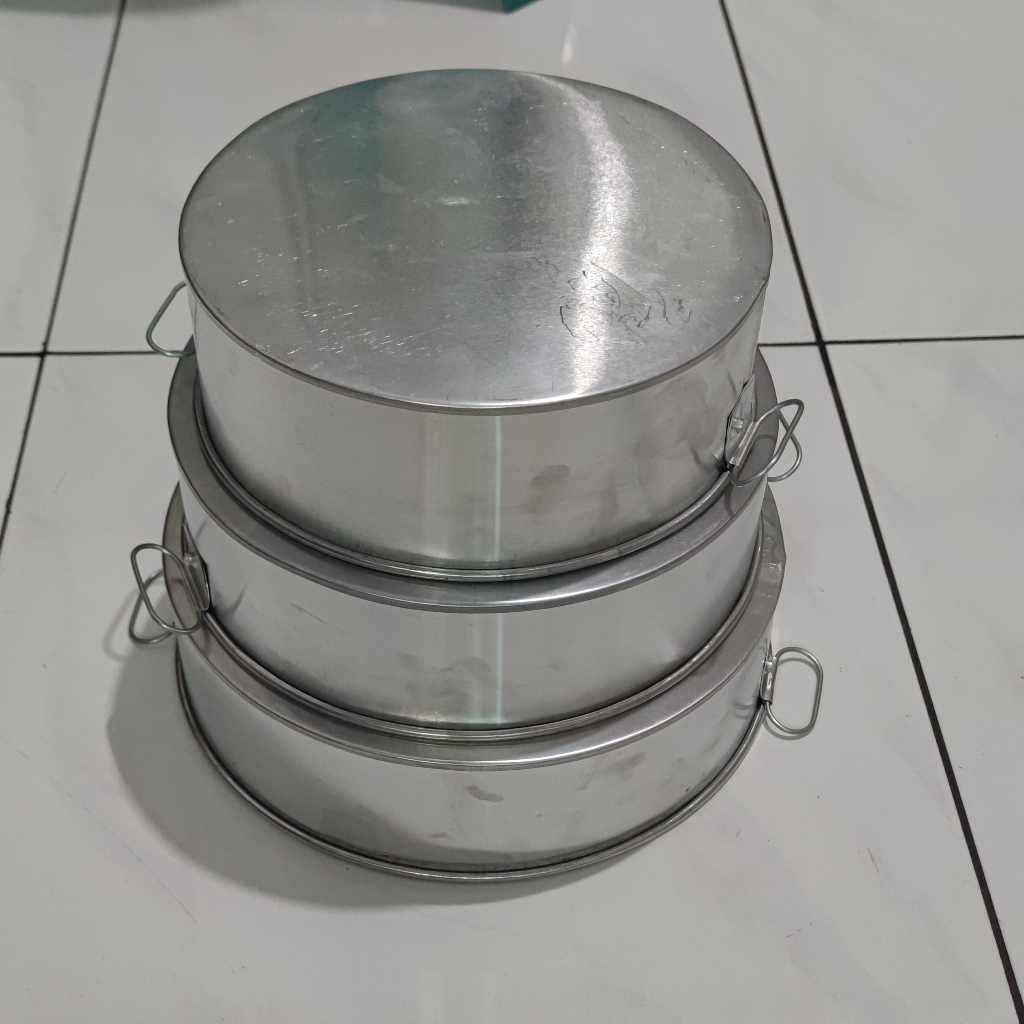 Loyang bulat / Loyang kue / Loyang bolu aluminium / Loyang bulat TEBAL& TINGGI