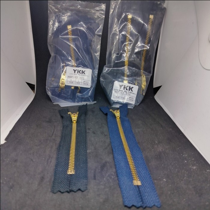 Resleting Jeans YKK MGC-49 (1Lusin) 4 Inch - 7 Inch / Resleting Celana