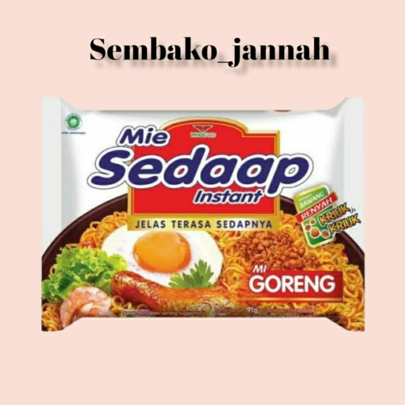 

MIE SEDAP GORENG 10 BUNGKUS