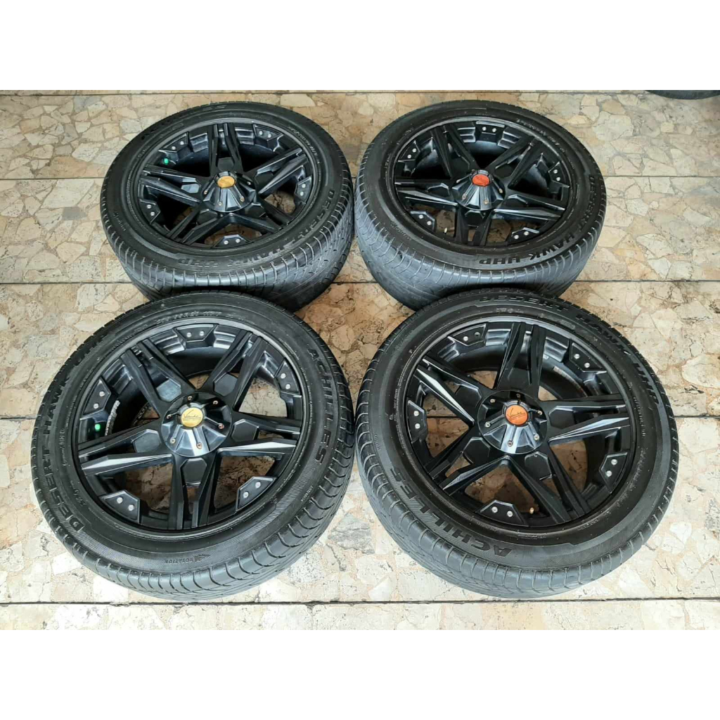 Velg VOLORKE R20x9 PCD 6x139 + BAN ACHILLES 275/55 R20