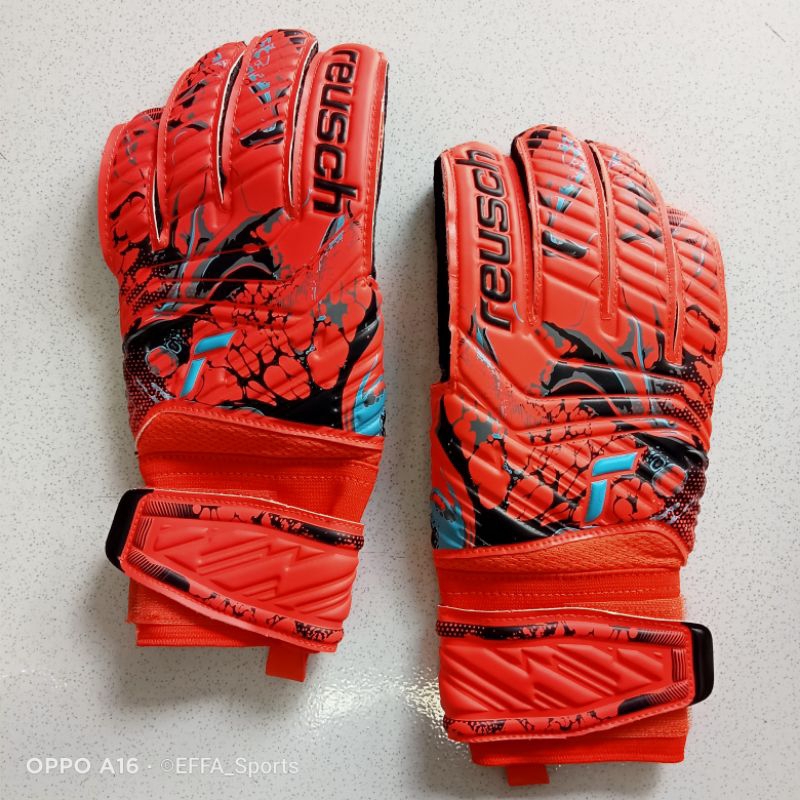 Sarung Tangan Kiper Glove Goalkeeper Keeper Reusch Attrakt 3333 Dewasa Senior