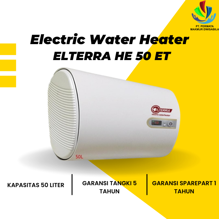 WATER HEATER ELECTRIC ELTERRA 50 ET TERMURAH
