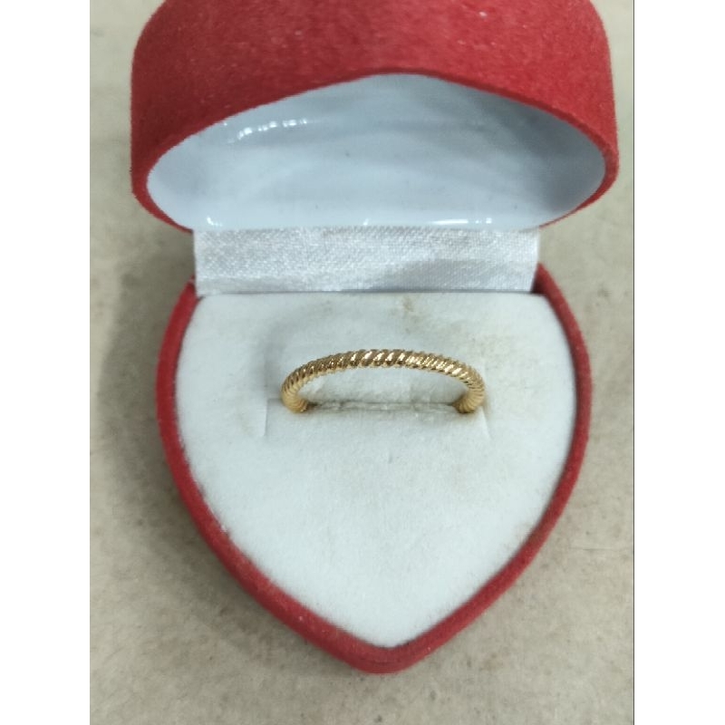 cincin lilit 1 gram emas muda