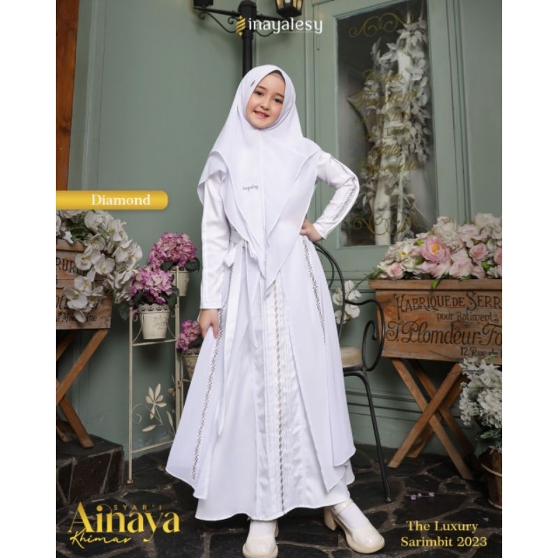 Gamis anak Ainaya by inayalesy disc. 10%