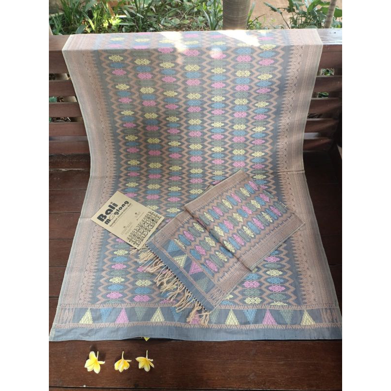 BALI MOGLONG - SONGKET PREMIUM SUTRA MOTIF BINTANG KURUNG