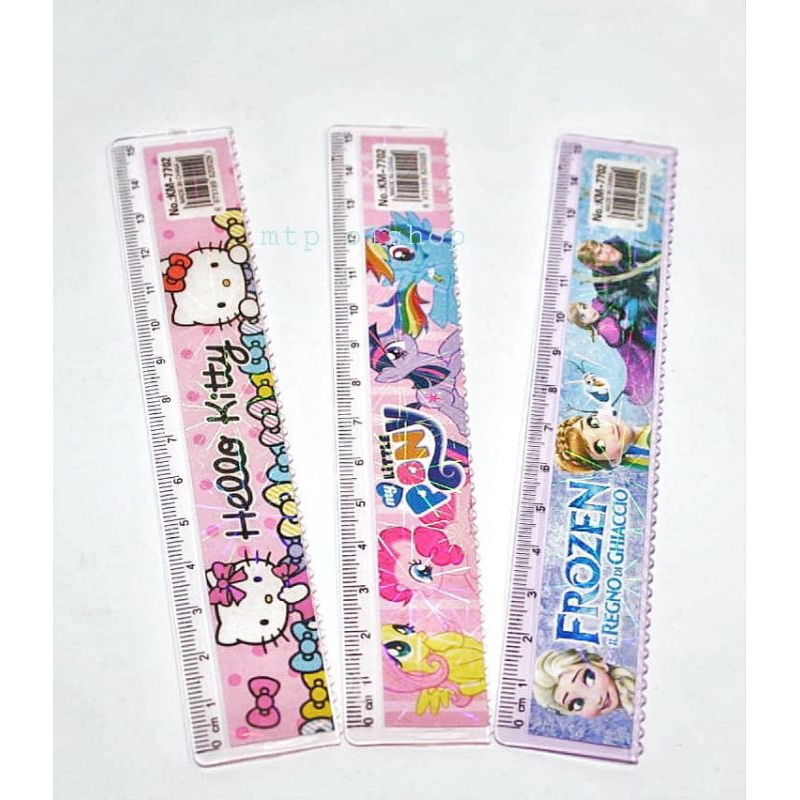 

Penggaris Fancy 15cm Alat Tulis Sekolah ECER 1pcs