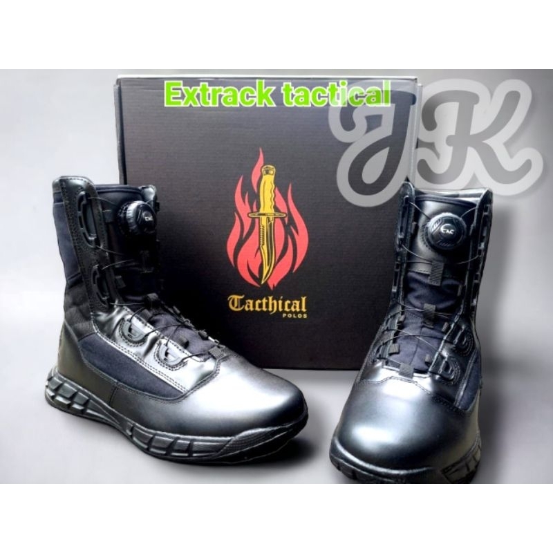 Sepatu PDL Tactical Extrack Tali Putar