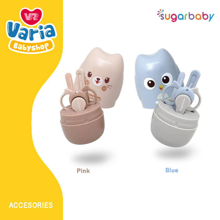 SugarBaby 5in1 Manicure Set / Gunting Kuku Bayi / Baby Menicure Set | SUGAR BABY