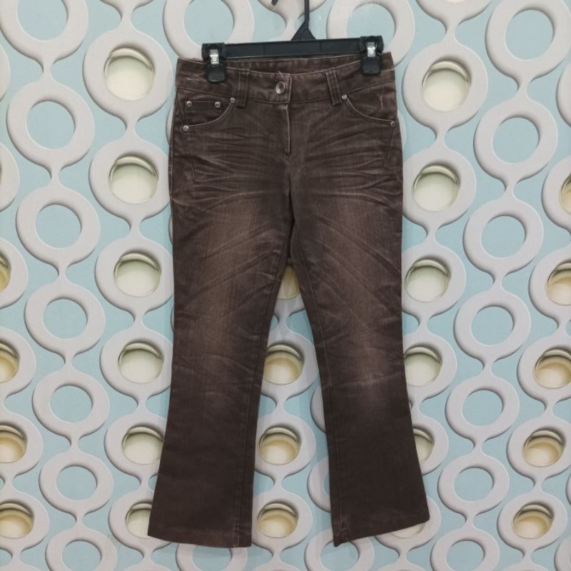 CELANA JEANS PANJANG WANITA JJ CLUB ORIGINAL SIZE 27 JW232