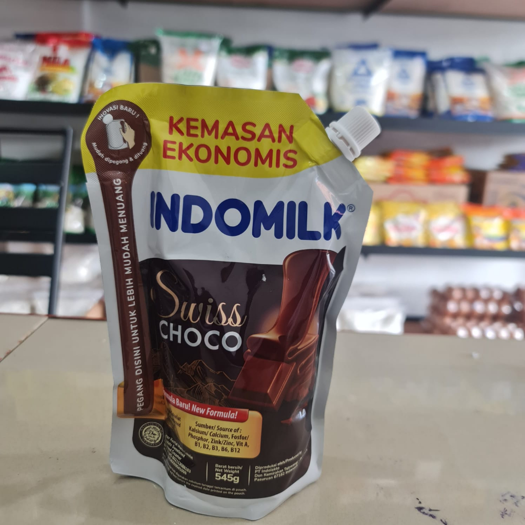 

INDOMILK KENTAL MANIS COKELAT 545gr / INDOMILK SWISS CHOCO