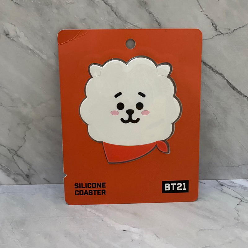 BT21 RJ Coaster official rare items Jin seokjin | doll plush jelly tinytan mic drop japan