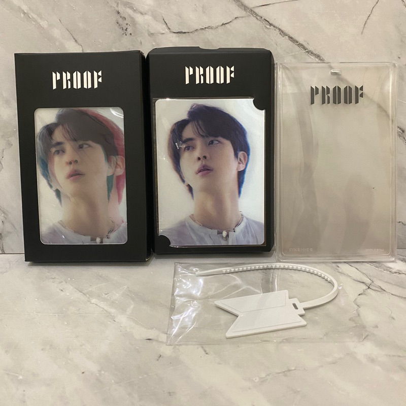 BTS Proof lenticular pc photocard official JIN seokjin
