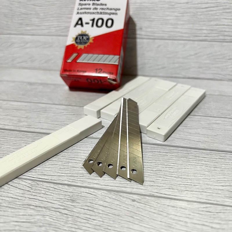 

ISI CUTTER KENKO KECIL A-100 (Per-1 TUBE ISI 5 PCS)