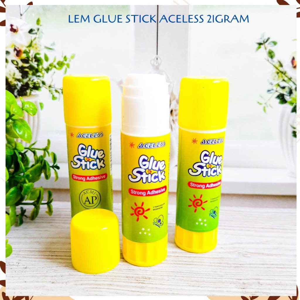 

lem glue stick aceless 21 gram lem kertas Batangan lucu imut kekinian COD LUCU IMUT KADO UNIK SOUVENIR ALAT-ALAT SEKOLAH AESTHETIC KOREA