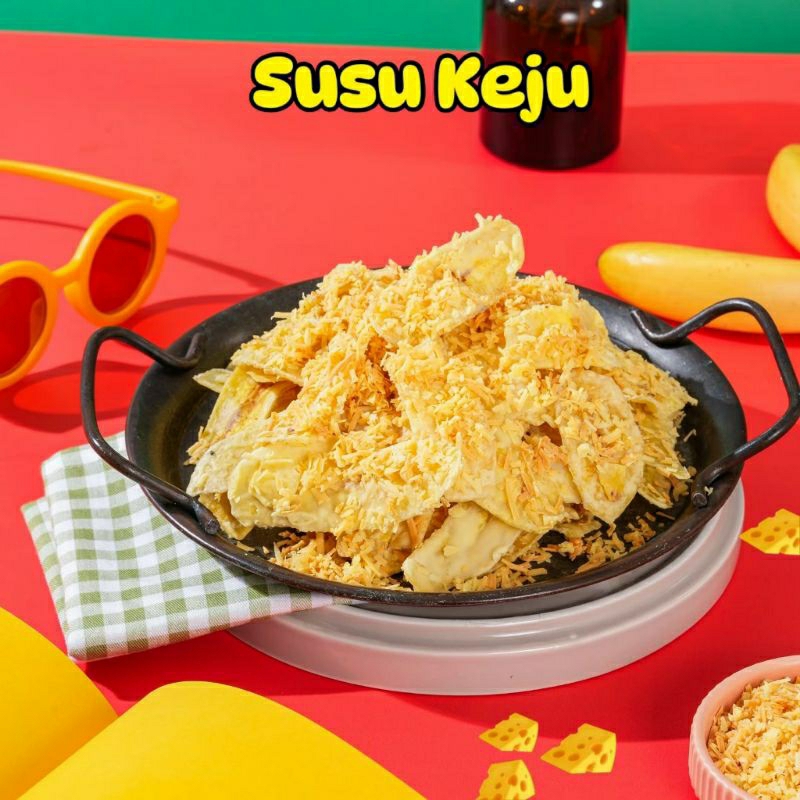 

keripik pisang keju susu zafira official reseller