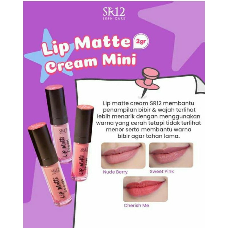 LIP CREAM MINI SR12