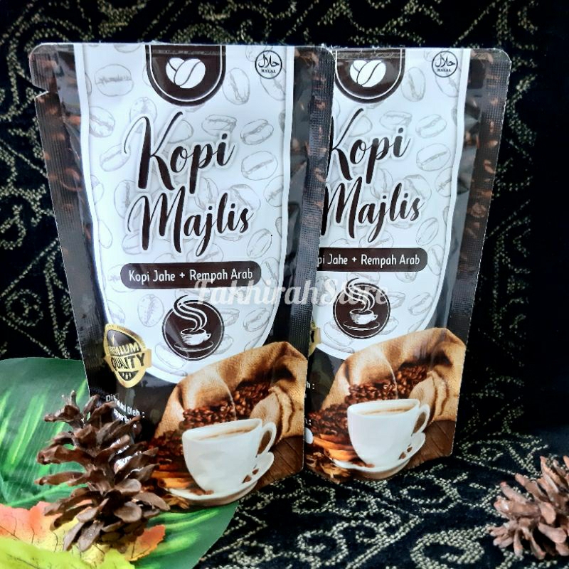 

Kopi MAJLIS Dengan Kopi Jahe + Rempah Arab 200gr