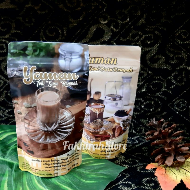 

Teh Susu Rempah YAMAN Kopi Susu Rempah YAMAN Original 250gr & 100gr